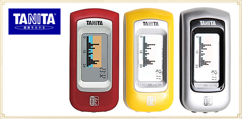 タニタ歩数計の画像